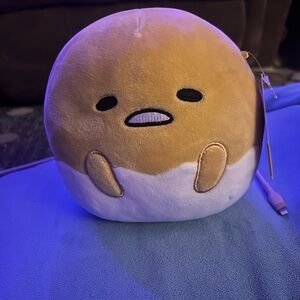 NWT Gudetama Lazy Egg Squishmallow 7 inch